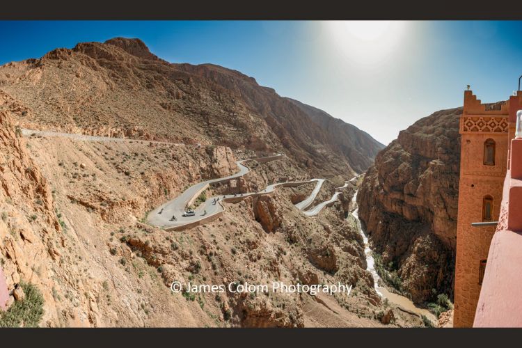 Tisderine Bends near Dades Gorge, Morocco