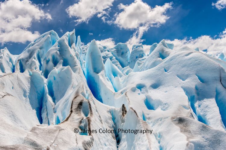 Walking on Glaciar Perito Moreno, near El Calafate, Argentina
