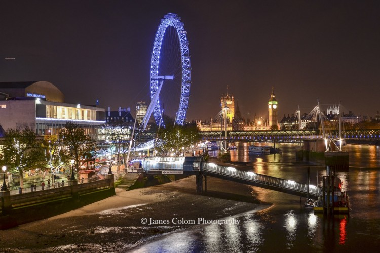 London Eye at Night