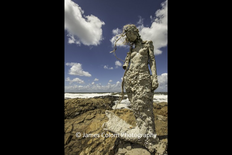 Mermaid at Punta del Este, Uruguay