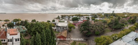 View from lighthouse, Colonia del Sacramento, Uruguay