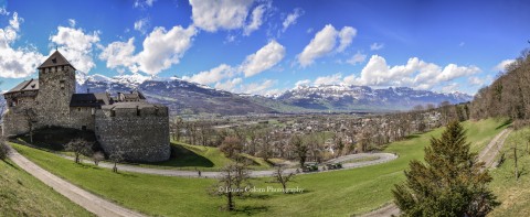View from Castle Vaduz, Liechtenstein