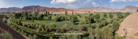 View from side of D060 Road over Lihsor Creek near Paşalı, Erzurum Ardahan Yolu, Turkey