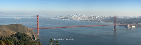 Golden Gate Bridge from Marin Headlands