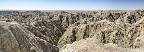 Badlands National Park landscape