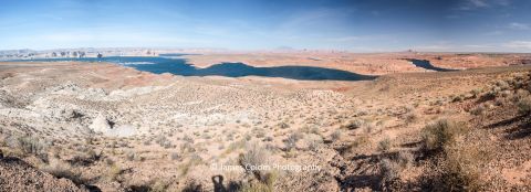 Lake Powell from Wahweap Overlook, Arizona, USA
